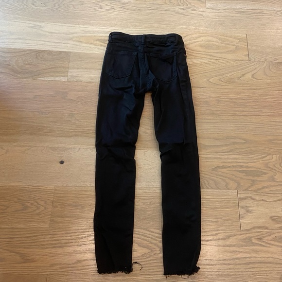 Super cute black DL1961 ripped kids size 10 jeans - Picture 2 of 2
